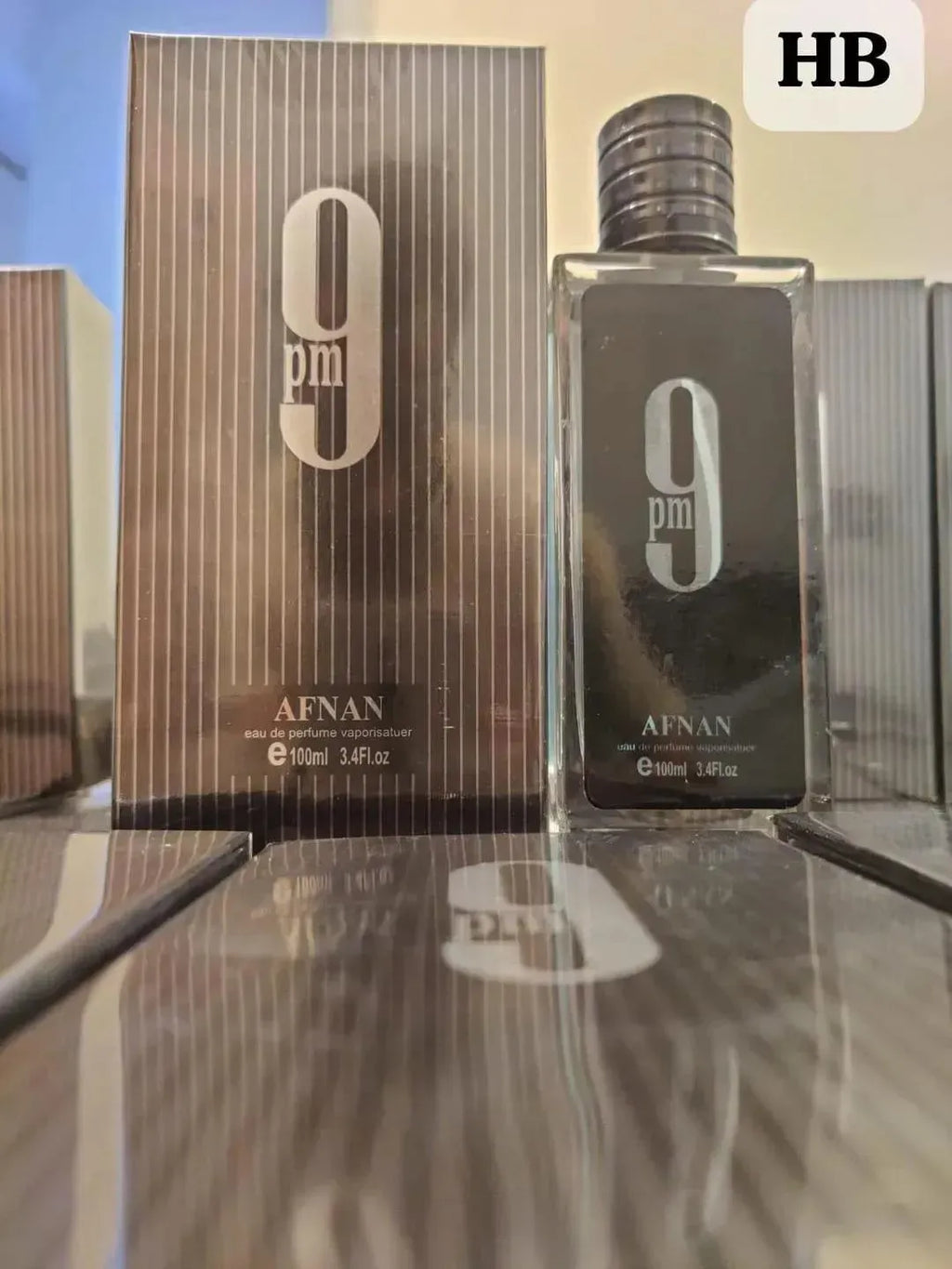 9 PM Afnan  Perfume 100ml Black Alcohol Free