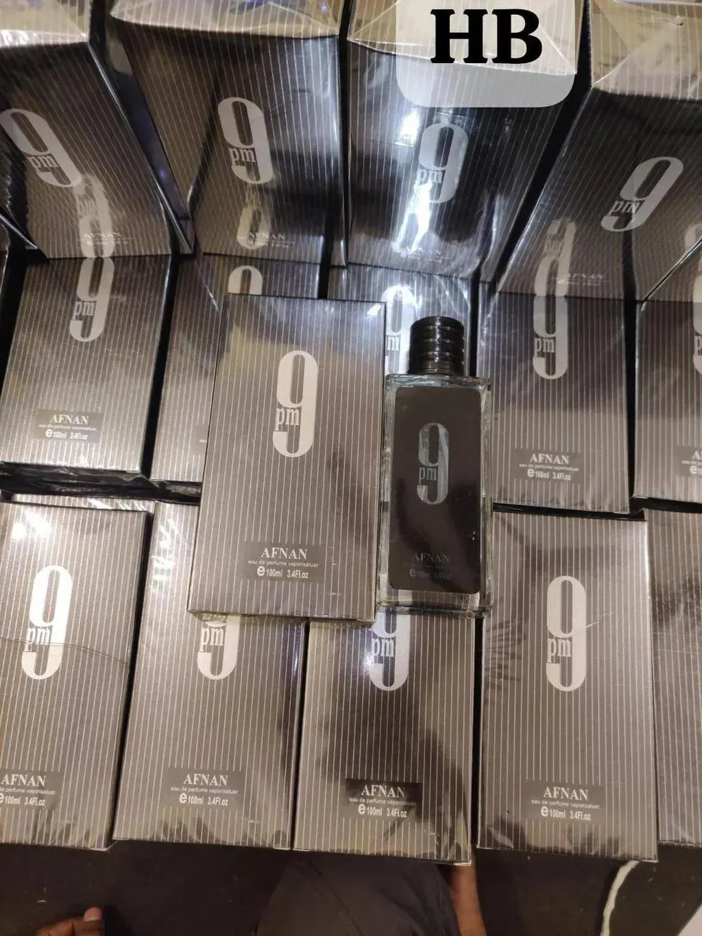 9 PM Afnan  Perfume 100ml Black Alcohol Free
